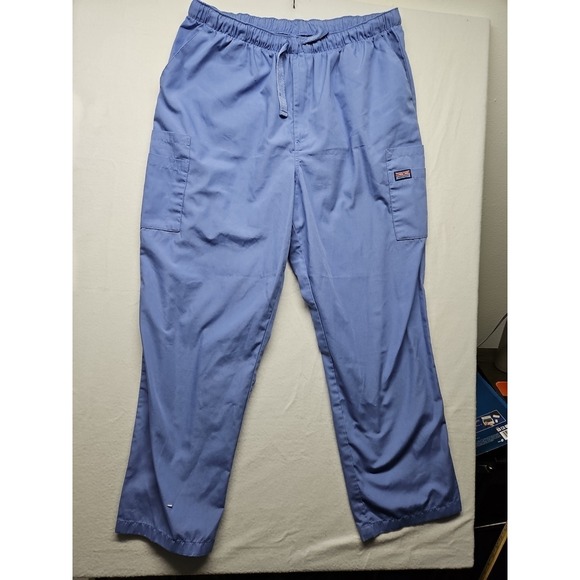 Cherokee Pants - Cherokee Workwear Stretch Women's Mid Rise Pull-On Cargo Scrub Pants XL‎